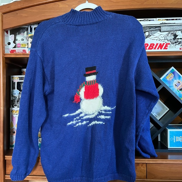 Snowman ugly Christmas sweater - Picture 7 of 8